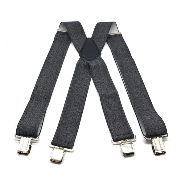 oversized clip men's trousers straps men's and women's straps 4 clip suspenders, Black;white
oversized clip men's trousers straps men's and women's straps 4 clip suspenders, Black;white