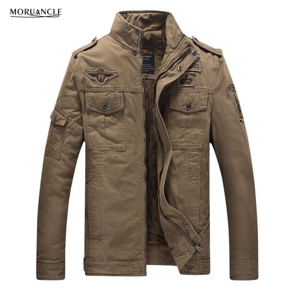 moruancle autumn winter men bomber jackets slim fit casual flight jacket for male multi pockets plus size -6xl stand collar, Black;brown
moruancle autumn winter men bomber jackets slim fit casual flight jacket for male multi pockets plus size -6xl stand collar, Black;brown