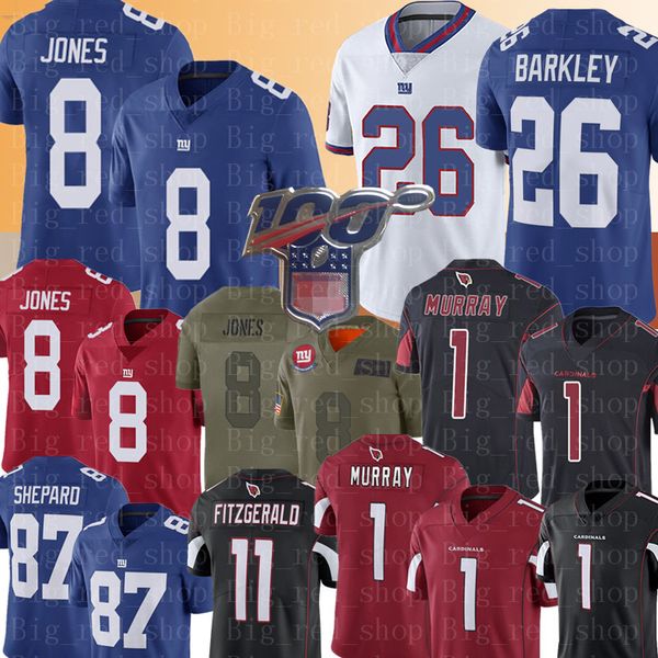 new 8 daniel jones york # giant 26 saquon barkley jersey 1 kyler murray arizona # cardinal 11 larry fitzgerald 87 sterling shepard jerseys, Black;red
new 8 daniel jones york # giant 26 saquon barkley jersey 1 kyler murray arizona # cardinal 11 larry fitzgerald 87 sterling shepard jerseys, Black;red