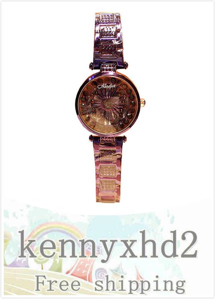 same fashion watch with diamond quartz waterproof steel band with diamond petals, Slivery;brown
same fashion watch with diamond quartz waterproof steel band with diamond petals, Slivery;brown