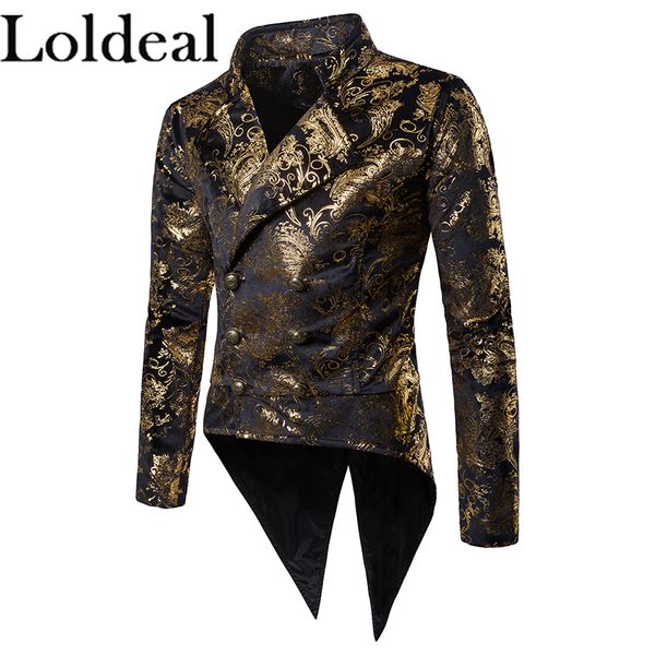 loldeal steampunk hombre blazer men paisley floral tuxedo suit jacket men blazer, White;black
loldeal steampunk hombre blazer men paisley floral tuxedo suit jacket men blazer, White;black