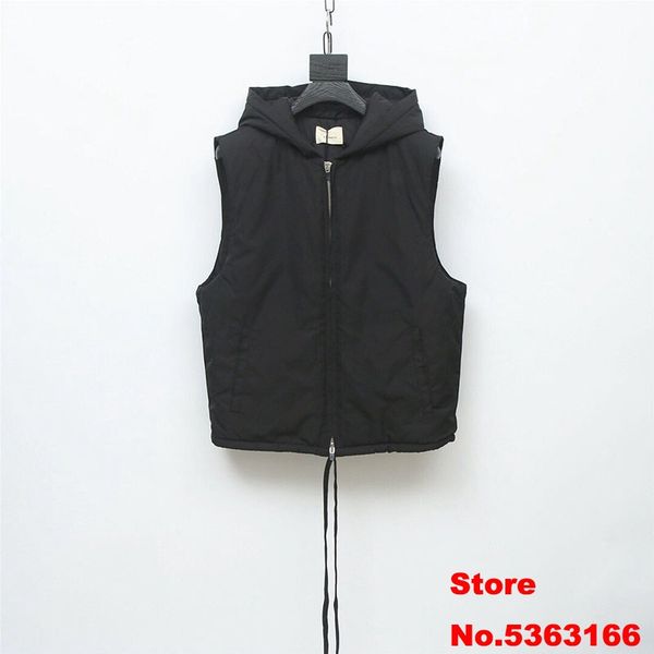 sureme 2020 sixth collection fog vest sleeveless jacket men women cotton padded jacket hophop 6th fg winter hooded waistcoat men, Black;brown
sureme 2020 sixth collection fog vest sleeveless jacket men women cotton padded jacket hophop 6th fg winter hooded waistcoat men, Black;brown