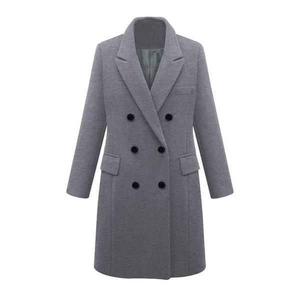 female jacket plush coat womens winter warm fashion lapel wool coat trench jacket long parka overcoat outwear windbreaker, Black;brown
female jacket plush coat womens winter warm fashion lapel wool coat trench jacket long parka overcoat outwear windbreaker, Black;brown