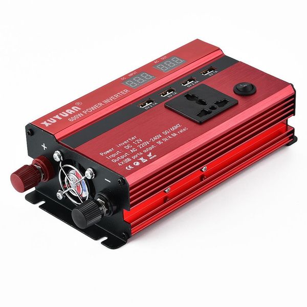 portable 600w car power inverter 12/24v to 220v 4 ac 14.5v-15.5v usb <0.15a ports 350w 9.7v-10.3v 10.4v-11v
portable 600w car power inverter 12/24v to 220v 4 ac 14.5v-15.5v usb <0.15a ports 350w 9.7v-10.3v 10.4v-11v