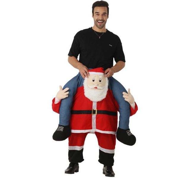 theme costume funny santa claus carry me ride on cosplay animal pants back christmas halloween for adult, Black;red
theme costume funny santa claus carry me ride on cosplay animal pants back christmas halloween for adult, Black;red