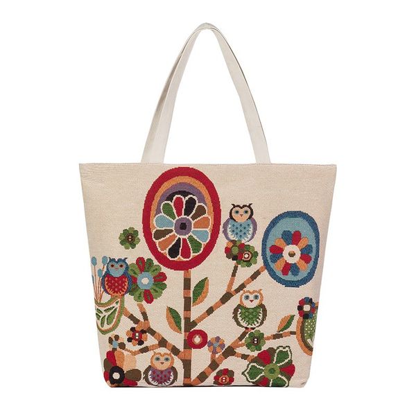 tote shopping bag trees jacquard canvas handbags embroidery owl canvas handbags casual shoulder bags reusable shopping bag
tote shopping bag trees jacquard canvas handbags embroidery owl canvas handbags casual shoulder bags reusable shopping bag