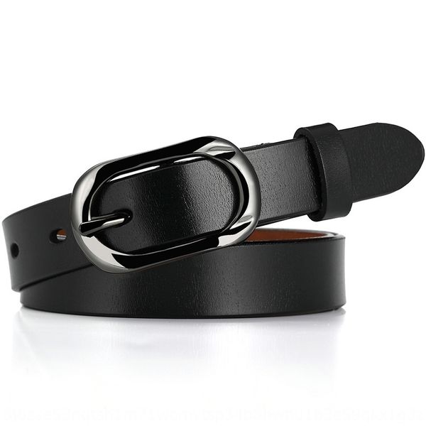 women's cowhide pin pin buckle genuine leather belt casual thin trousers belt, Black;brown
women's cowhide pin pin buckle genuine leather belt casual thin trousers belt, Black;brown