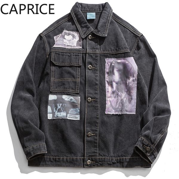 men's hip hop streetwear denim jeans jackets 2019 spring funny patch design broken hole coats fashion outwear, Black;brown
men's hip hop streetwear denim jeans jackets 2019 spring funny patch design broken hole coats fashion outwear, Black;brown
