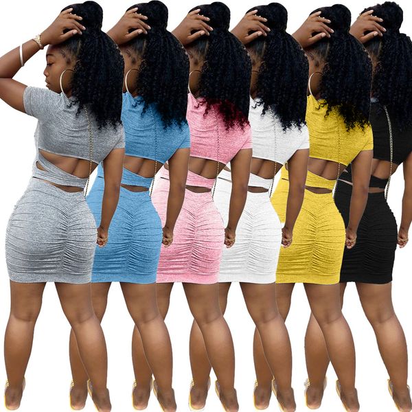 designer swimsuit yt3219 cross-border european and american fashion womens selling solid color pleated backless dress, Black;gray
designer swimsuit yt3219 cross-border european and american fashion womens selling solid color pleated backless dress, Black;gray