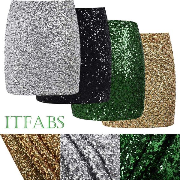 new women sequin mini skirt night out strappy bodycon skirt, Black 
new women sequin mini skirt night out strappy bodycon skirt, Black