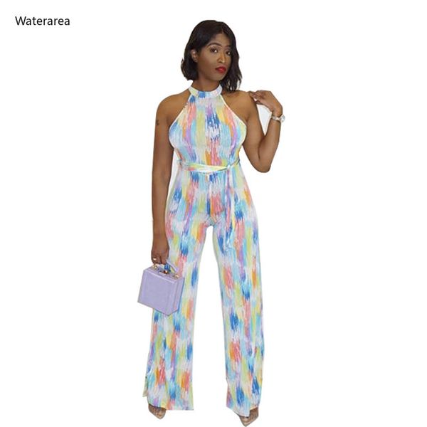 2020 new summer women rompers tie dye print halter neck open back straight jumpsuit night club party playsuit bodysuit, Black;white
2020 new summer women rompers tie dye print halter neck open back straight jumpsuit night club party playsuit bodysuit, Black;white