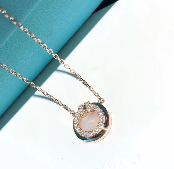 women pendant necklaces s925 sterling silver 18k rose gold circle necklace classic style necklaces fine jewelry
women pendant necklaces s925 sterling silver 18k rose gold circle necklace classic style necklaces fine jewelry