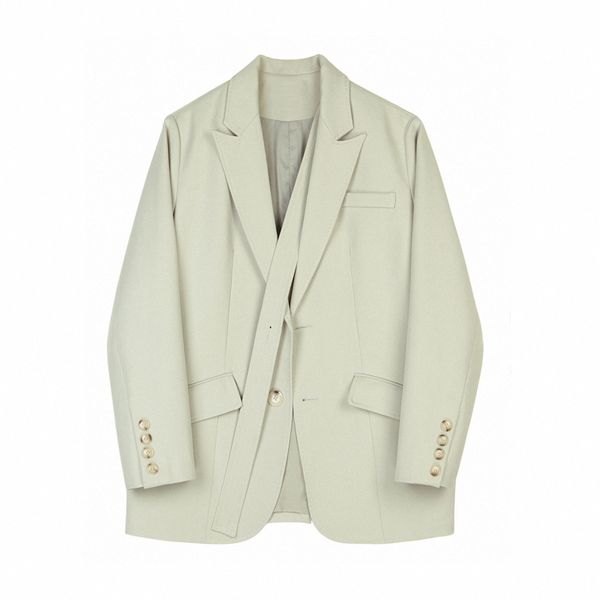sharezz spring autumn 2020 women bandage temperament spliced blazer new lapel long sleeve loose fit jacket fashion tide, Tan;black
sharezz spring autumn 2020 women bandage temperament spliced blazer new lapel long sleeve loose fit jacket fashion tide, Tan;black