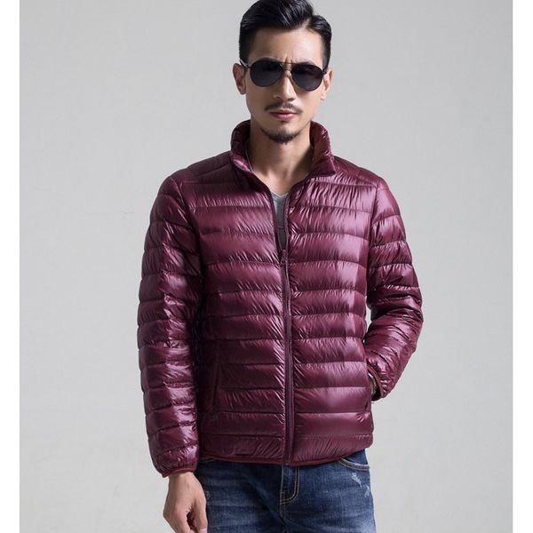 designer mens down jacket mens new thin stand collar winter jackets keep warm mens luxury outwear down coat, Black
designer mens down jacket mens new thin stand collar winter jackets keep warm mens luxury outwear down coat, Black