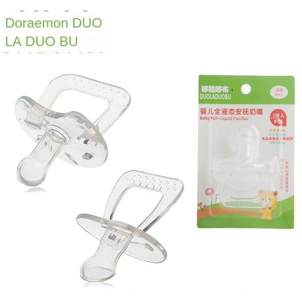 maternal and infant products doraemon silicone nipple nipple type and thumb type all silica gel transparent pacifier
maternal and infant products doraemon silicone nipple nipple type and thumb type all silica gel transparent pacifier
