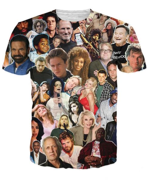 fashion super star character harajuku style t-shirt 3d printed women/men short sleeve t-shirt casual funny t-shirt k540, White;black
fashion super star character harajuku style t-shirt 3d printed women/men short sleeve t-shirt casual funny t-shirt k540, White;black