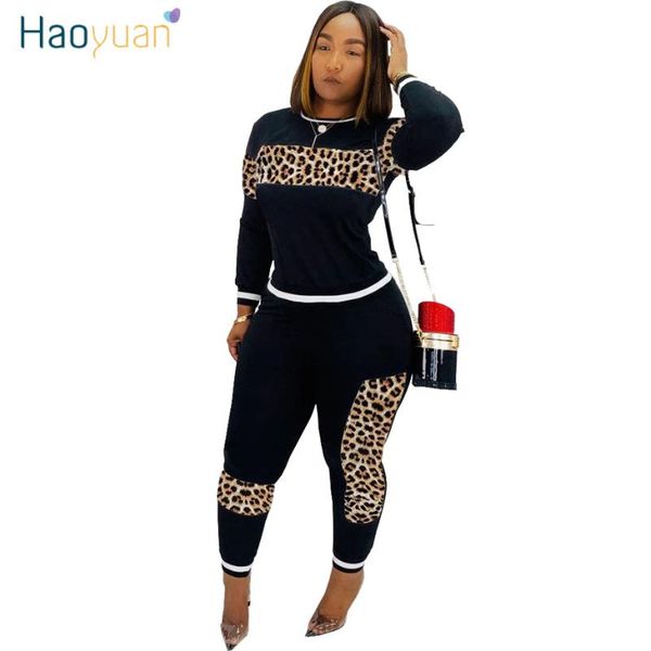 haoyuan leopard сращивание два piece set tracksuit женщины fall фестиваль top pant пот костюмы 2 шт день рождения нижнего matching комплекты, White
haoyuan leopard сращивание два piece set tracksuit женщины fall фестиваль top pant пот костюмы 2 шт день рождения нижнего matching комплекты, White