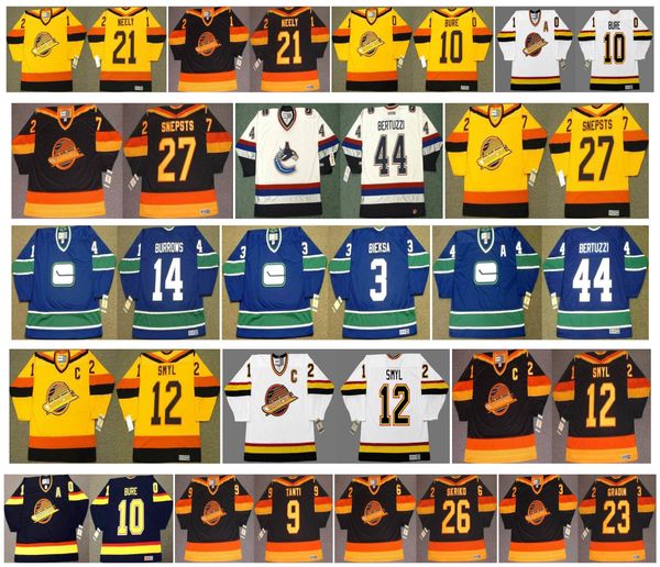 vintage vancouver canucks jersey 14 alexandre burrows 3 kevin bieksa 44 todd bertuzzi 27 harold snepsts 12 stan smyl cam neely retro hockey, Black;red
vintage vancouver canucks jersey 14 alexandre burrows 3 kevin bieksa 44 todd bertuzzi 27 harold snepsts 12 stan smyl cam neely retro hockey, Black;red