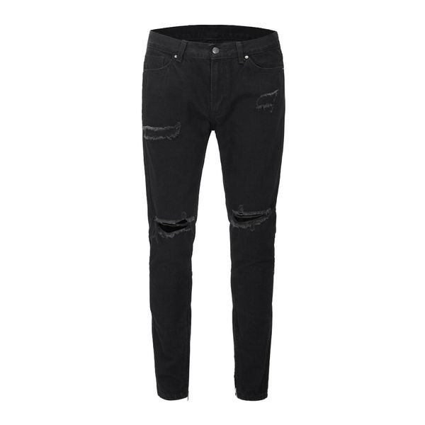 2019 new fashion hip hop ripped destroyed jeans skinny distressed jeans casual pants black cool harajuku trousers, Blue
2019 new fashion hip hop ripped destroyed jeans skinny distressed jeans casual pants black cool harajuku trousers, Blue