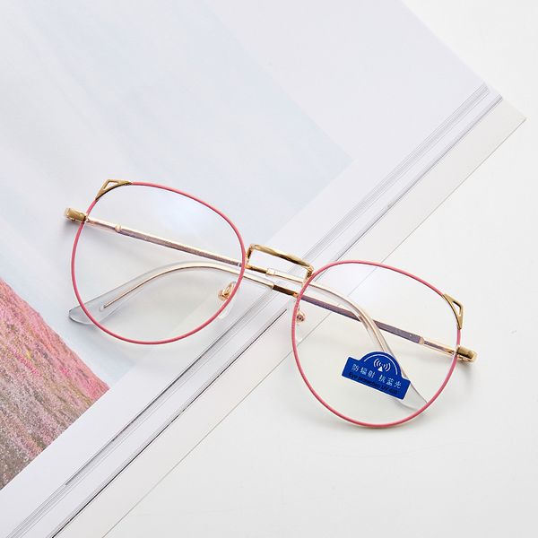 women's cat eye super large metal frame anti blue computer glasses retro student glasses mobile game flat mirr, White;black
women's cat eye super large metal frame anti blue computer glasses retro student glasses mobile game flat mirr, White;black