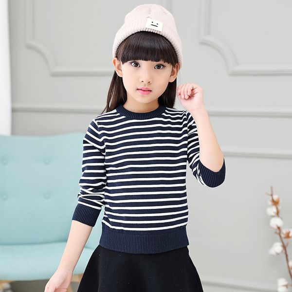 2019 children's sweater winter new children clothing hedging round collar girls sweater warm cotton products, Blue
2019 children's sweater winter new children clothing hedging round collar girls sweater warm cotton products, Blue