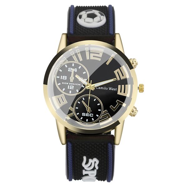 saatleri fashion outdoor sports watch silicone strap double eyes simple dial men's watch women bracelet clock#11, Slivery;brown
saatleri fashion outdoor sports watch silicone strap double eyes simple dial men's watch women bracelet clock#11, Slivery;brown