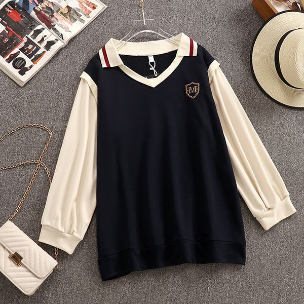 2019 autumn & winter new arrival korean version loose version long sweatshirt casual long-sleeved sweatshirt ing, Black
2019 autumn & winter new arrival korean version loose version long sweatshirt casual long-sleeved sweatshirt ing, Black