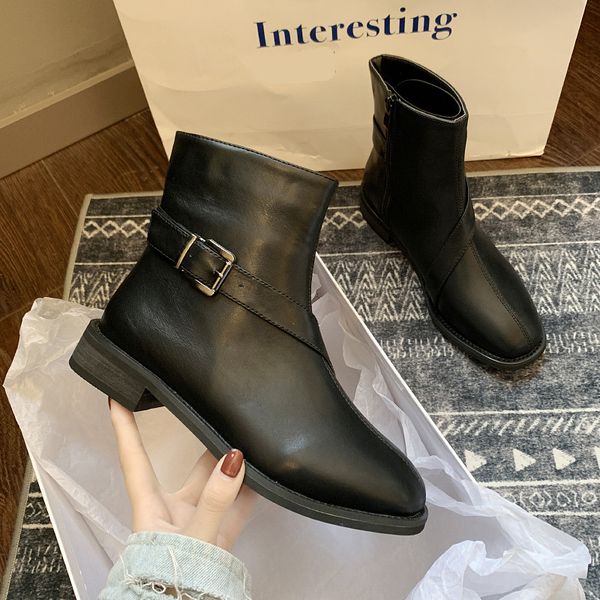 lady boots boots-women ankle booties women zipper low heels booties shoes luxury designer winter footwear ladies 2019 short, Black
lady boots boots-women ankle booties women zipper low heels booties shoes luxury designer winter footwear ladies 2019 short, Black