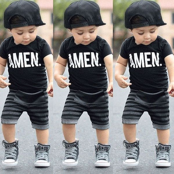 toddler baby kids boys summer clothes t-shirt pants outfits set size 2t-6t ing, White
toddler baby kids boys summer clothes t-shirt pants outfits set size 2t-6t ing, White