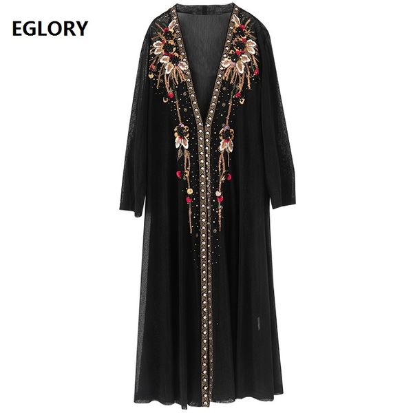 casacos feminino 2020 summer casual long coat cardigan women hand made beading deco long sleeve cardian jacket plus size 5xl 6xl, Tan;black
casacos feminino 2020 summer casual long coat cardigan women hand made beading deco long sleeve cardian jacket plus size 5xl 6xl, Tan;black
