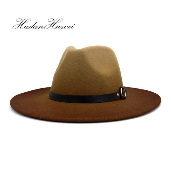 women men european american fashion flat brim fedora hat new painted woolen hat wide brim holiday travel caps, Blue;gray
women men european american fashion flat brim fedora hat new painted woolen hat wide brim holiday travel caps, Blue;gray