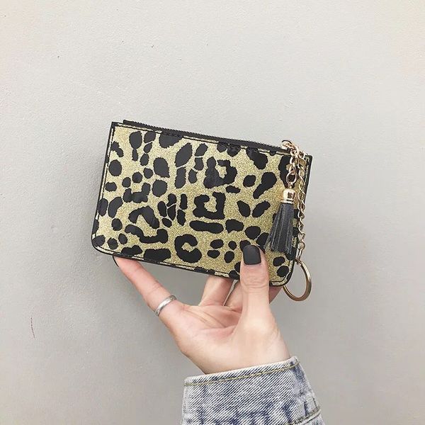 2020 wallet leopard card holder tassel keychain card purse 4 colors pu leopard print card for woman ing
2020 wallet leopard card holder tassel keychain card purse 4 colors pu leopard print card for woman ing