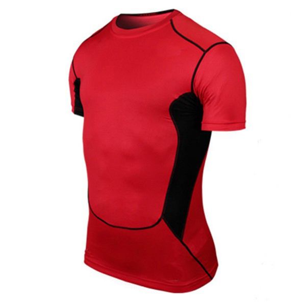 2018 new men's short-sleeved quick-drying compression bottom layer tight-fitting short-sleeved t-shirt sportswear, Camo
2018 new men's short-sleeved quick-drying compression bottom layer tight-fitting short-sleeved t-shirt sportswear, Camo