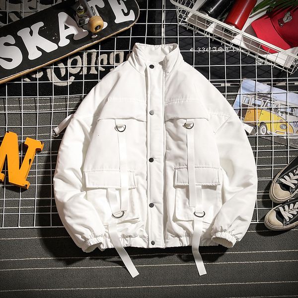 new winter jacket men's warm thick fashion solid color casual collar coat man streetwear wild loose cotton jacket male clothes, Black
new winter jacket men's warm thick fashion solid color casual collar coat man streetwear wild loose cotton jacket male clothes, Black