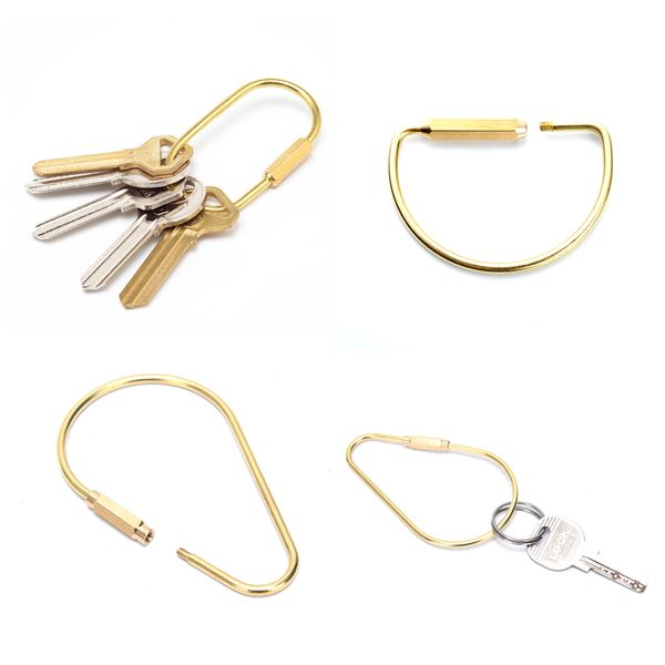 golden brass keychain with lock d key chain camping carabiner survival camping equipment buckles hooks key ring accessories, Silver
golden brass keychain with lock d key chain camping carabiner survival camping equipment buckles hooks key ring accessories, Silver