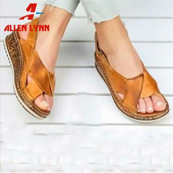 allenlynn large size 35-42 ins female 2020 light comfortable shoes woman wedges low heel sandals women summer sandals, Black
allenlynn large size 35-42 ins female 2020 light comfortable shoes woman wedges low heel sandals women summer sandals, Black