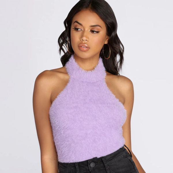 ladies halter solid shirts casual sleeveless short style women tank spring female fashion strapless chic, White
ladies halter solid shirts casual sleeveless short style women tank spring female fashion strapless chic, White