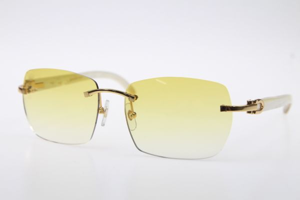 2019 new style rimless glasses genuine natural horn sunglasses buffalo 8200905 glasses sunglasses brown lens, White;black
2019 new style rimless glasses genuine natural horn sunglasses buffalo 8200905 glasses sunglasses brown lens, White;black