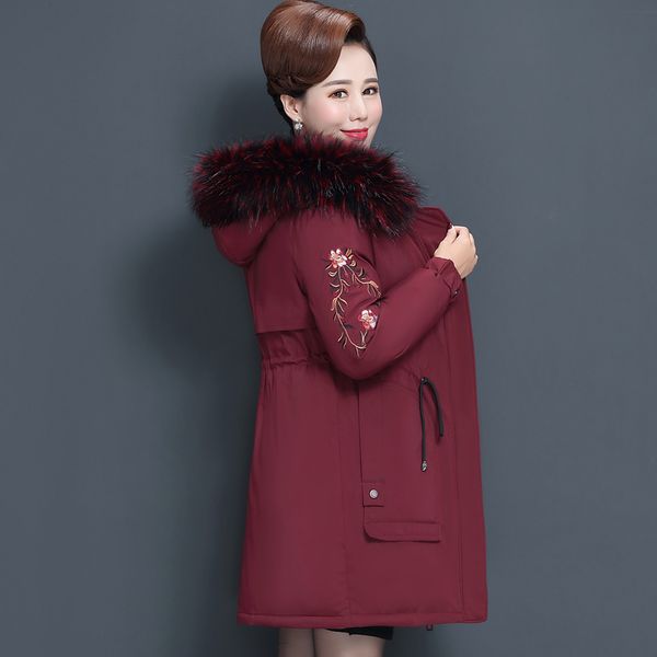 women fall and winter new cotton -5xl old and coat coat winter cotton thickened in the long section warm, Black
women fall and winter new cotton -5xl old and coat coat winter cotton thickened in the long section warm, Black