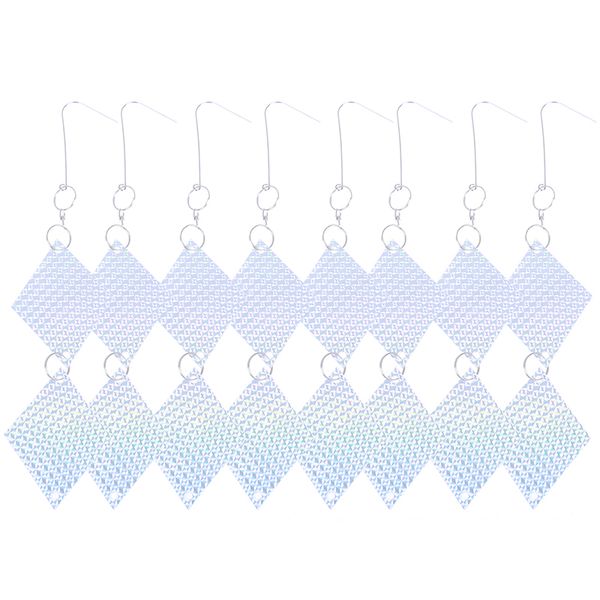 8 pcs bird deterrent repellent discs pvc scare birds away pigeon hawk goose woodpecker with hooks 2 shapes
8 pcs bird deterrent repellent discs pvc scare birds away pigeon hawk goose woodpecker with hooks 2 shapes