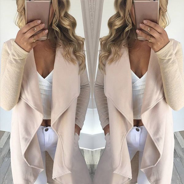newly women autumn irregular overcoat solid color slim coats jackets casual long outerwear windbreaker ir-ing, Tan;black
newly women autumn irregular overcoat solid color slim coats jackets casual long outerwear windbreaker ir-ing, Tan;black