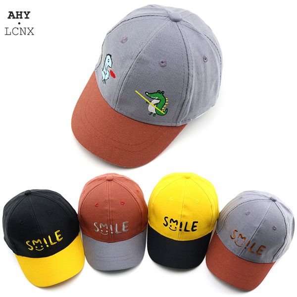 children's baseball caps thin sunshade cap vintage color-matching cartoon dinosaur cute baby hats spring autumn snapback cap, Yellow
children's baseball caps thin sunshade cap vintage color-matching cartoon dinosaur cute baby hats spring autumn snapback cap, Yellow