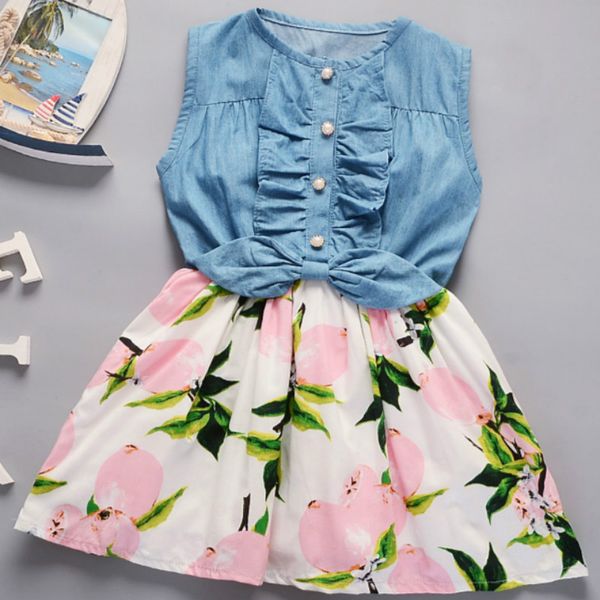 lemon girl baptism new 2018 sleeveless kid dresses girls party princess vestidos nina 6 7 year cowboy dress, Red;yellow
lemon girl baptism new 2018 sleeveless kid dresses girls party princess vestidos nina 6 7 year cowboy dress, Red;yellow