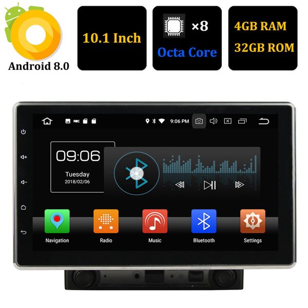 10.1" 4 + 32G Quad Core Android 8.0 Универсальный автомобильный аудио стерео головной блок с DVD 
10.1" 4 + 32G Quad Core Android 8.0 Универсальный автомобильный аудио стерео головной блок с DVD