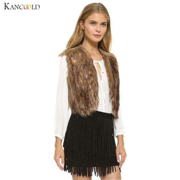 new women faux fur sleeveless vest solid warm autumn winter outerwear female coat long hair lady's jacket waistcoat aug12, Black;white
new women faux fur sleeveless vest solid warm autumn winter outerwear female coat long hair lady's jacket waistcoat aug12, Black;white