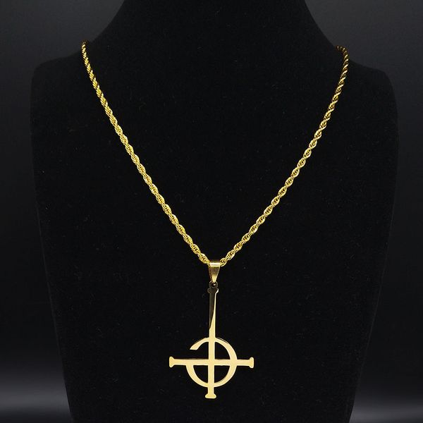 ghost bc nameless necklace men ghoul band pope emeritus symbol mask grucifix poster long stainless steel necklaces jewelry n200, Silver
ghost bc nameless necklace men ghoul band pope emeritus symbol mask grucifix poster long stainless steel necklaces jewelry n200, Silver