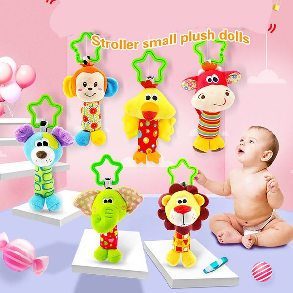 baby stroller pendant comfort toy 0-1 year old car hanging bed hanging animal hand grab rattle puppy lion elephant
baby stroller pendant comfort toy 0-1 year old car hanging bed hanging animal hand grab rattle puppy lion elephant