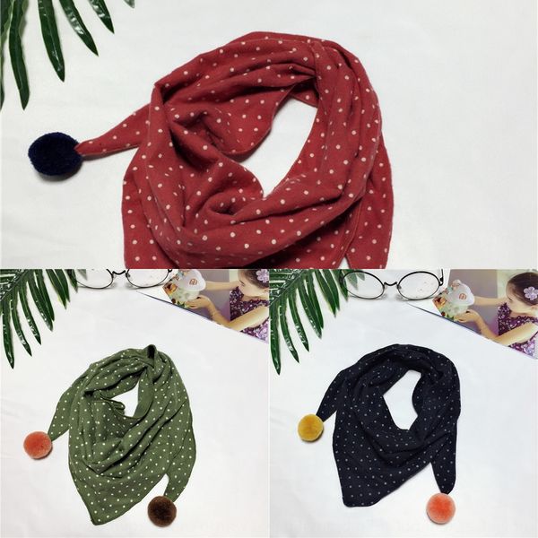 2019 cotton dot triangle boys' baby saliva children's wear scarf children's decorative scarf, Red;brown
2019 cotton dot triangle boys' baby saliva children's wear scarf children's decorative scarf, Red;brown