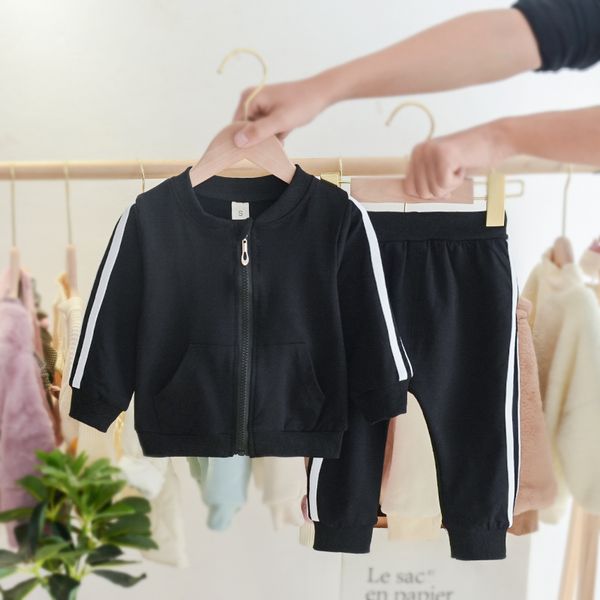 kids spring cloth baby boys girls clothing sets sports suits for toddler boys girl clothes outfits baby child coats + pants sets t200414, White
kids spring cloth baby boys girls clothing sets sports suits for toddler boys girl clothes outfits baby child coats + pants sets t200414, White
