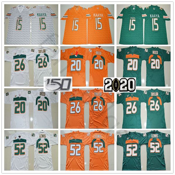 ncaa miami hurricanes college #15 brad kaaya orange green white 20 reed 26 sean taylor 52 ray lewis 150th football jerseys, Black
ncaa miami hurricanes college #15 brad kaaya orange green white 20 reed 26 sean taylor 52 ray lewis 150th football jerseys, Black